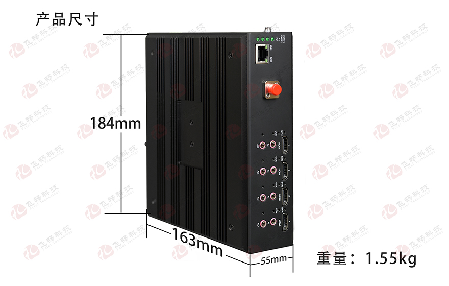 HJCA16海角官网科技-4路2K HDMI + 1路千兆以太网 海角HJ13EFC网站